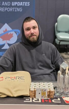 Cam Stewart is the Main Event Champ; Liow, Siginc with Trophies