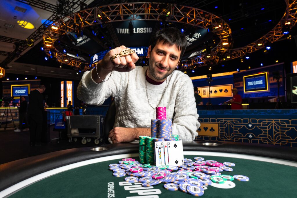 Carlos Leiva 2025 WSOP Event #42: $1,000 Pot-Limit Omaha Bracelet Winner