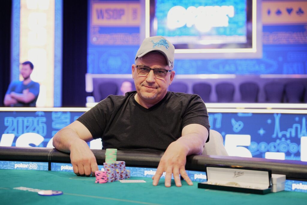 Carmino Argiero 2025 WSOP