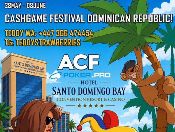 ACF, teddy.poker, and poker.pro Head to the Caribbean with Dominican Republic Cash Game Festival