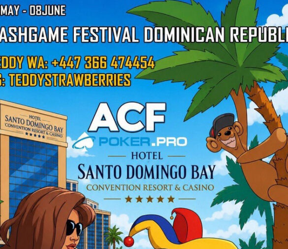 ACF, teddy.poker, and poker.pro Head to the Caribbean with Dominican Republic Cash Game Festival
