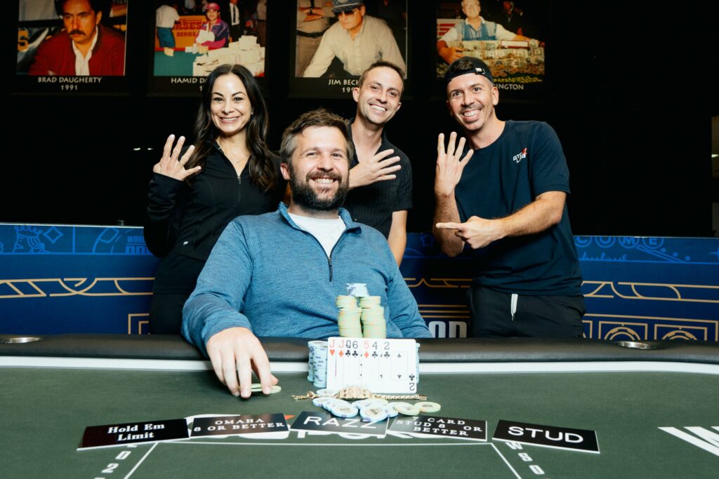 Chad Eveslage 2025 WSOP Event #98: $25,000 High Roller H.O.R.S.E. Bracelet Winner