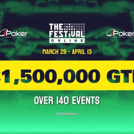Win Your Piece of €1.5M GTD in The Festival Series Online at iPoker and Champion Poker