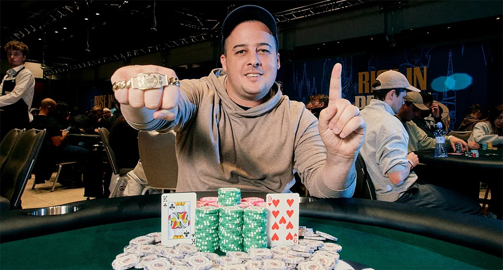 Corel Theuma 2026 WSOP Europe Event #1 Bracelt Winner