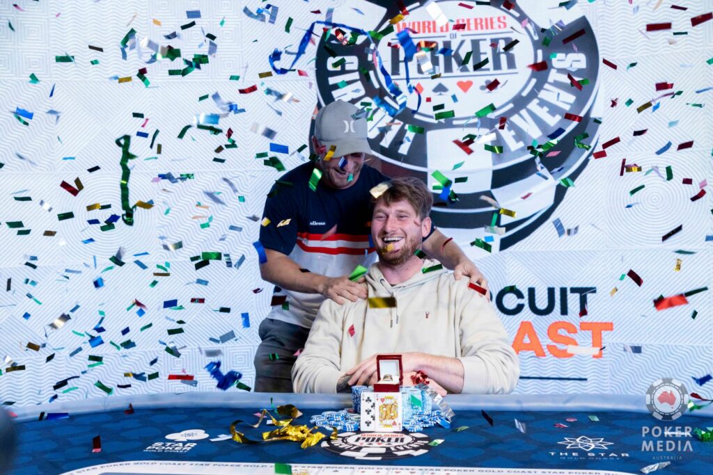 Craig Rimmer 2023 WSOP Circuit Gold Coast Winner