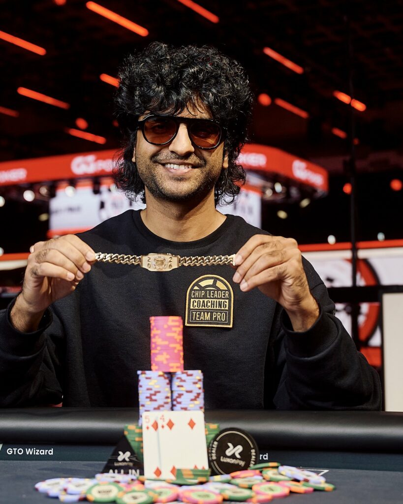 Daniyal Gheba 2026 WSOP Event #2 Bracelet Win
