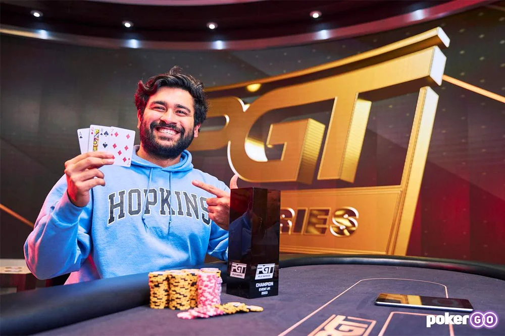 Record-Breaking First-Ever PokerGO PLO Event; Recreational Daniyal Iqbal wins $160,000