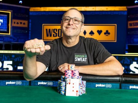 2025 WSOP: David “ODB” Baker Wins Fourth Bracelet in $5K Seniors High Roller