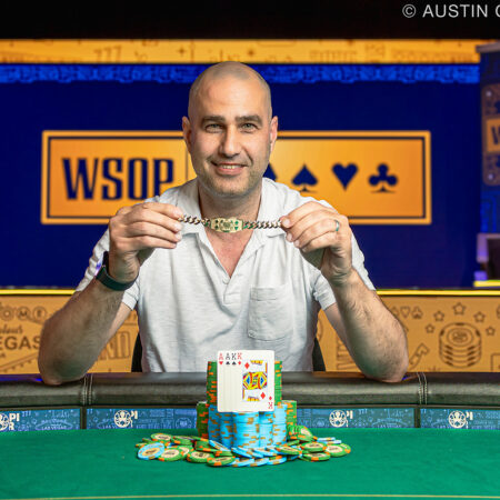 2025 WSOP: David Shmuel Wins First Bracelet in Omaha Hi-Lo ($205,333)
