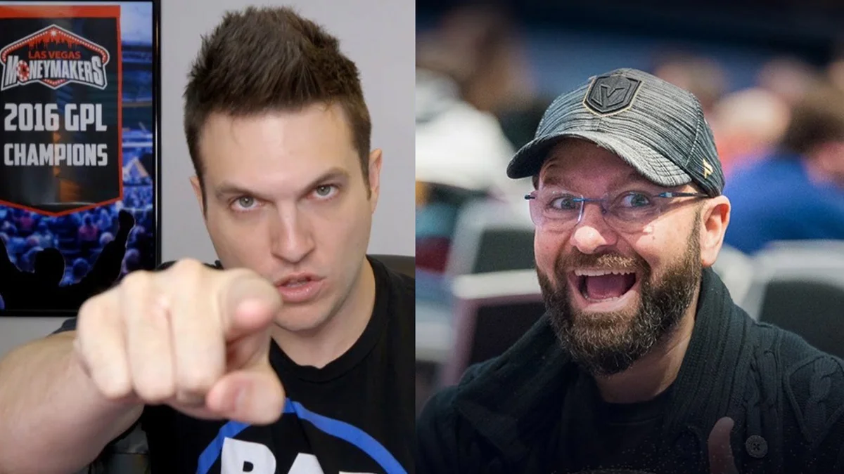 Daniel Negreanu leads $179k and is $160k below all-in EV