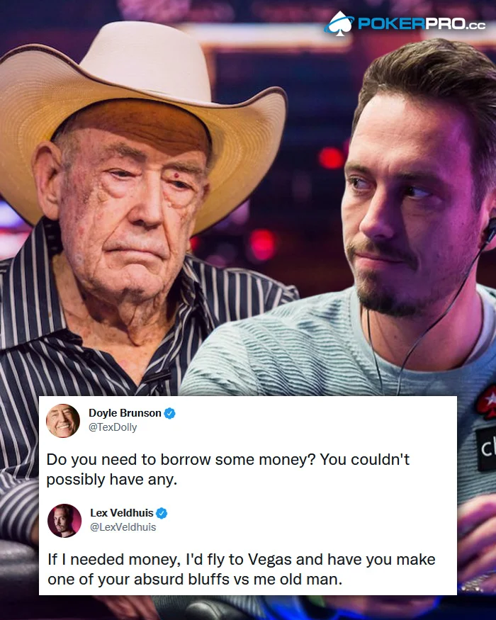 Doyle Brunson is Done Signing Autographs