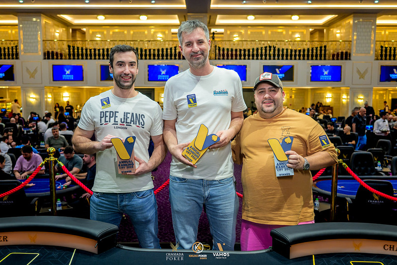 Emmanouil Chalkiotis 2025 Vamos Poker Tour Player of the Year Winner
