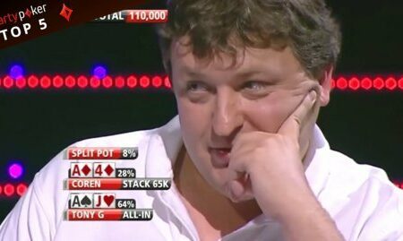 Top 5 Tony G on TILT! | Poker Legends