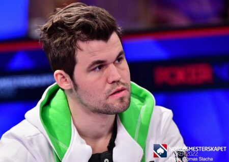 Chess World Champion Magnus Carlsen Among Final 39 in Norwegian Poker Championship 2022