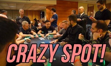 3 Way ALL IN on THE BUBBLE! €1100 EPT Prague