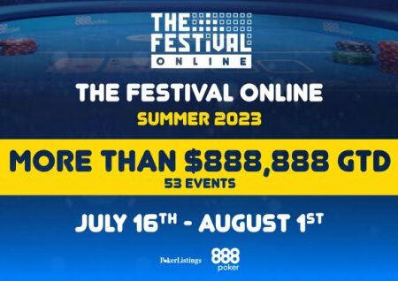 The Festival Online at 888Poker is Underway!