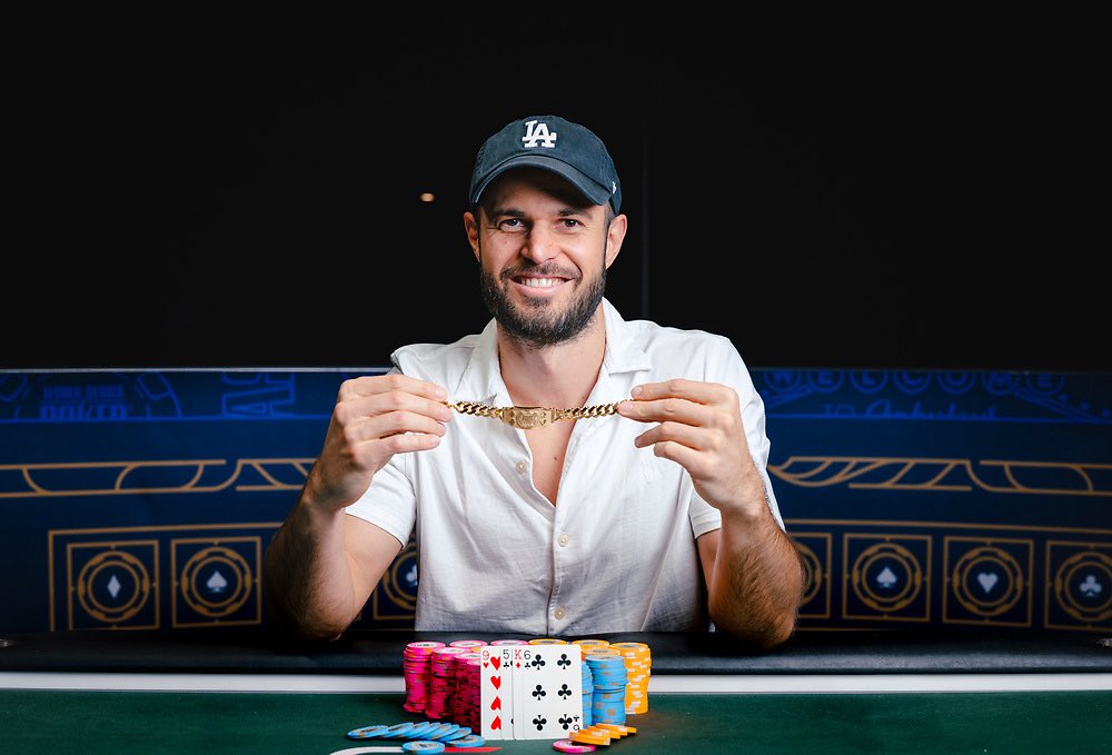 Ferenc Deák 2025 WSOP Event #86: $1,000 Mystery Bounty Pot-Limit Omaha Bracelet Winner