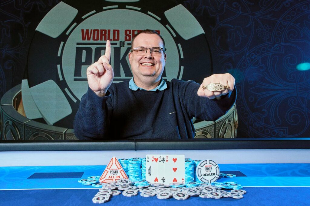Frank Koopmann 2026 WSOP Europe Bracelet Win