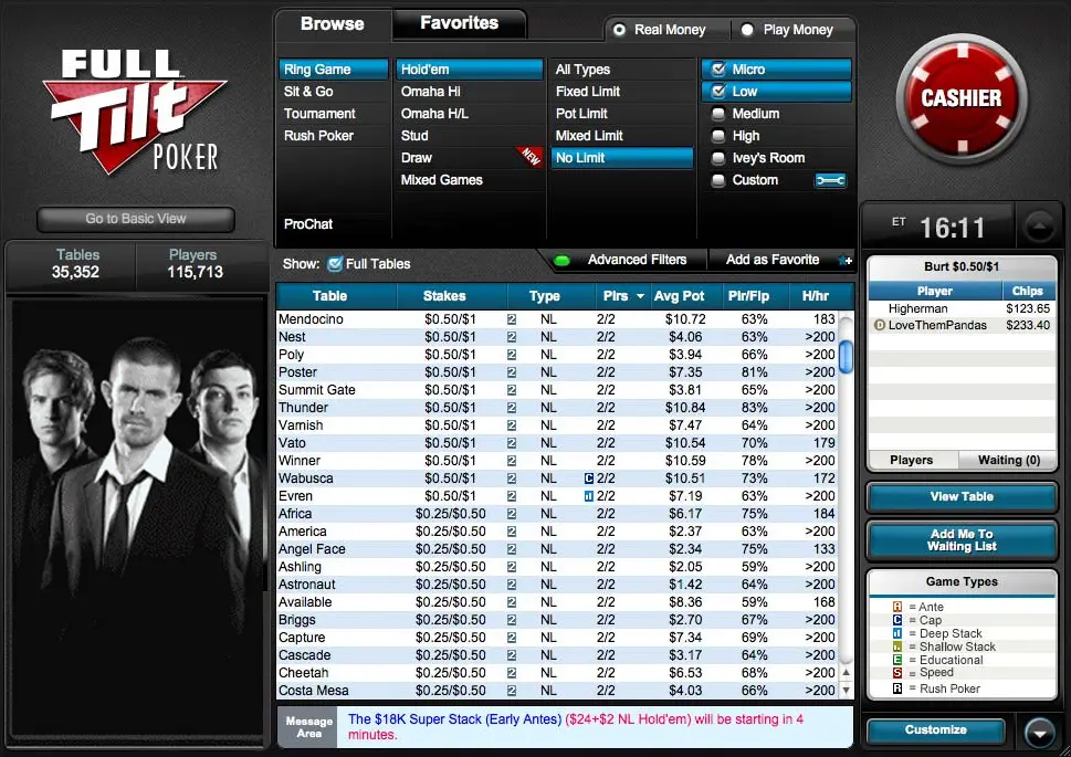 So Long Full Tilt, and Thanks for All the Fish