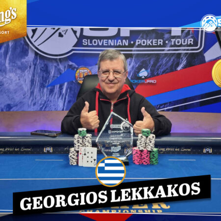 Lekkakos Crowned Champion of the Slovenian Poker Tour Main Event at King’s Resort
