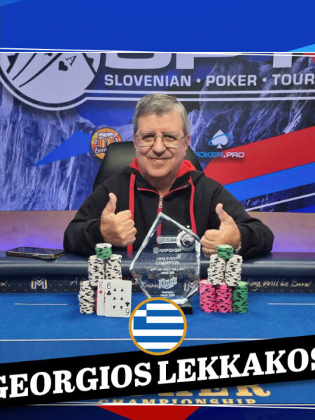Lekkakos Crowned Champion of the Slovenian Poker Tour Main Event at King’s Resort