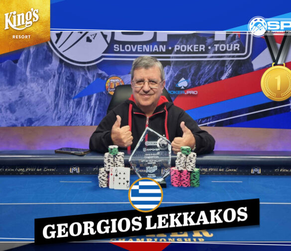 Lekkakos Crowned Champion of the Slovenian Poker Tour Main Event at King’s Resort