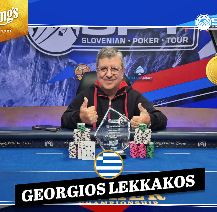 Lekkakos Crowned Champion of the Slovenian Poker Tour Main Event at King’s Resort