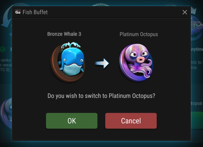 GGPoker Loyalty Program Platinum Switch