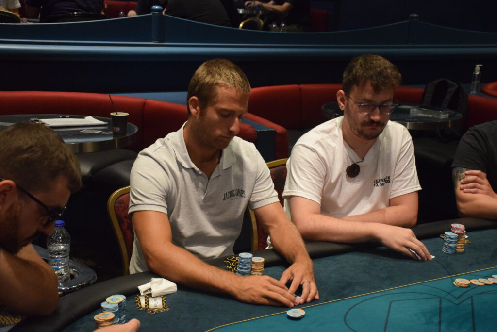 Ioannis Diamantopoulos during the 2025 Greek Poker Odyssea. Photo: Pokerland