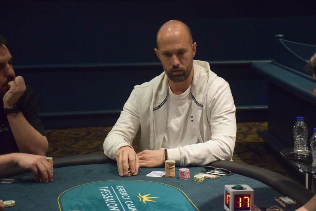 Nikolaos Giannopoulos during the 2025 Greek Poker Odyssea. Photo: Pokerland