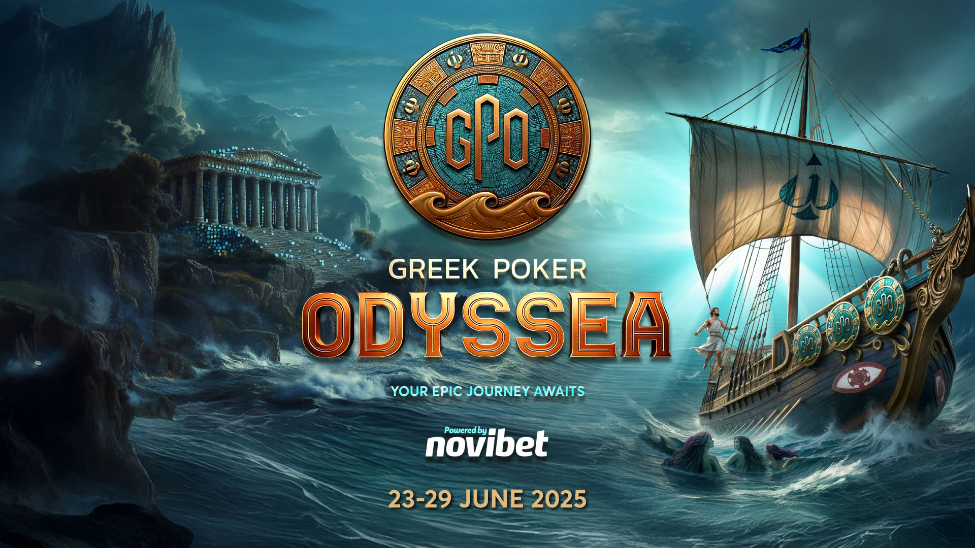The Greek Poker Odyssea will be played June 23-29 at the Regency Casino, Thessaloniki.