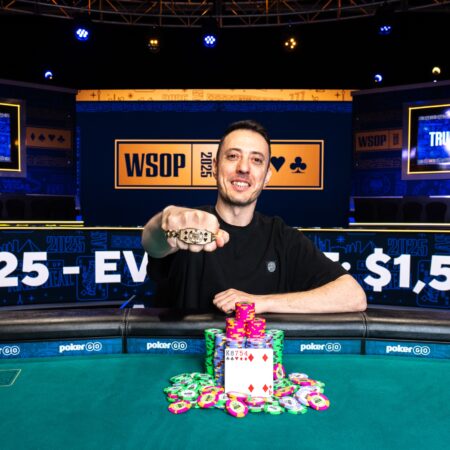 2025 WSOP: Igor Zektser Wins $1,500 Big O Bracelet After Heads-Up Comeback