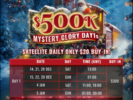 Play For $500K in KKPoker’s Mistery Glory with Daily $20 Satellites