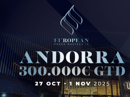 European Poker Masters Heads to Andorra With €300K Festival in the Pyrenees