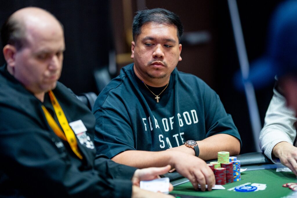 2025 WSOP James Mendoza