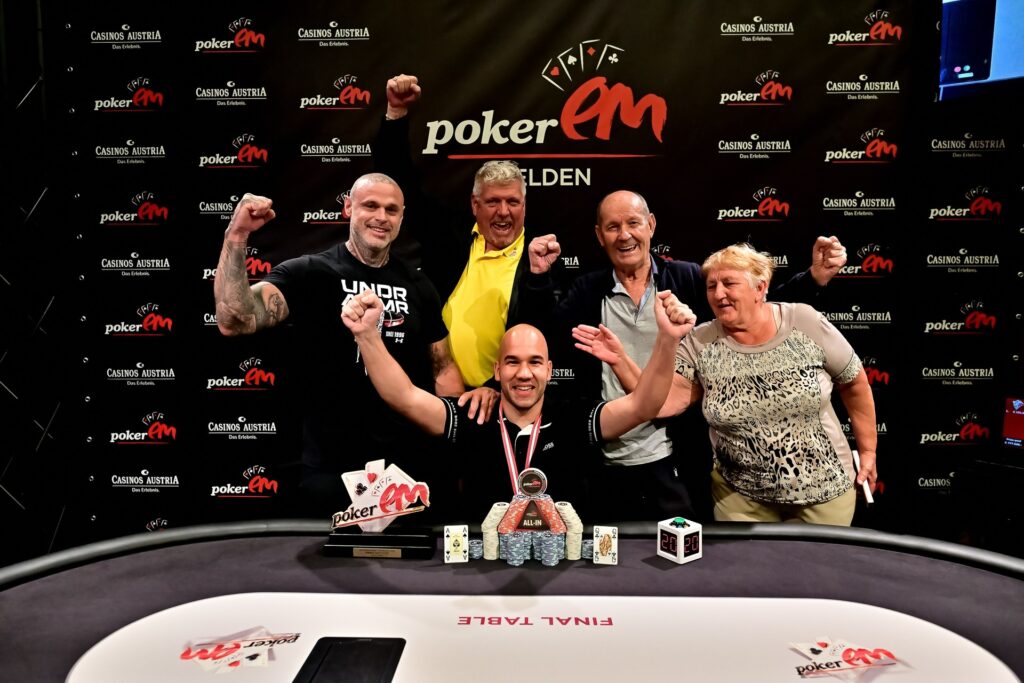 Jan Župec 2025 Poker EM European Championship Winner