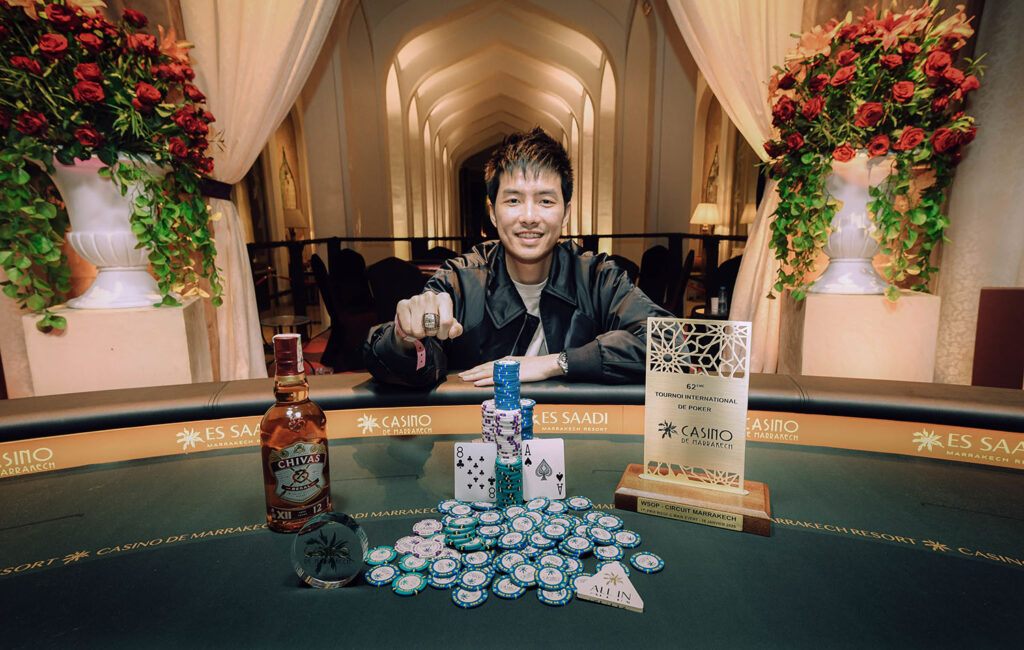Justin Tsui 2025 WSOP Circuit Marrakech Win