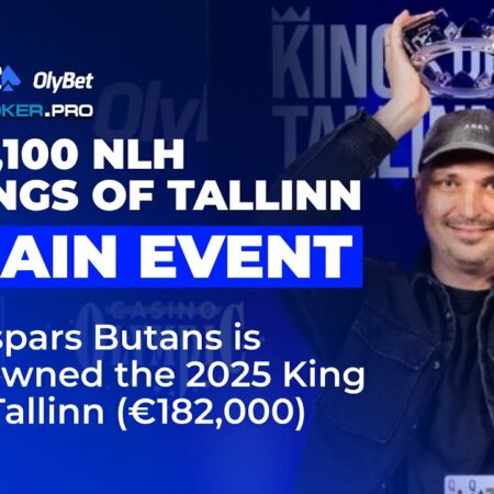 Kaspars Butans is Crowned the 2025 King of Taillinn | 2025 Kings of Tallinn Main Event
