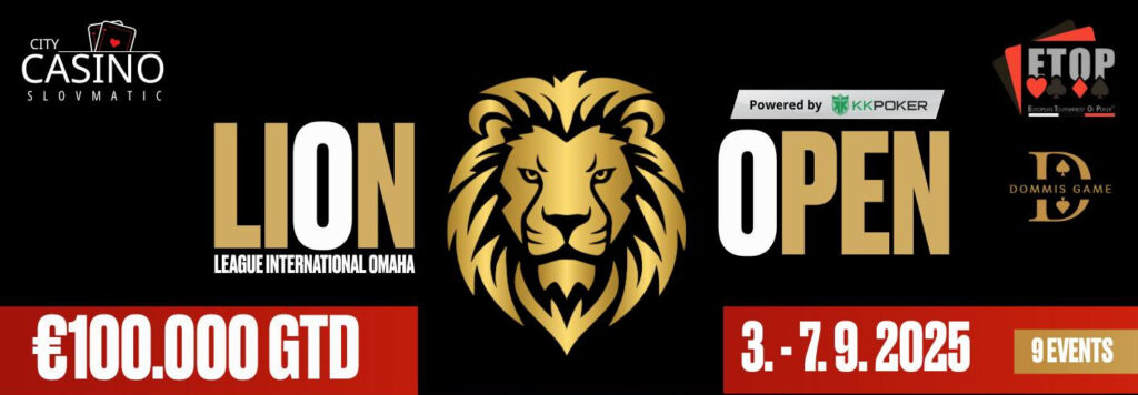 Lion Open 2025 Banner