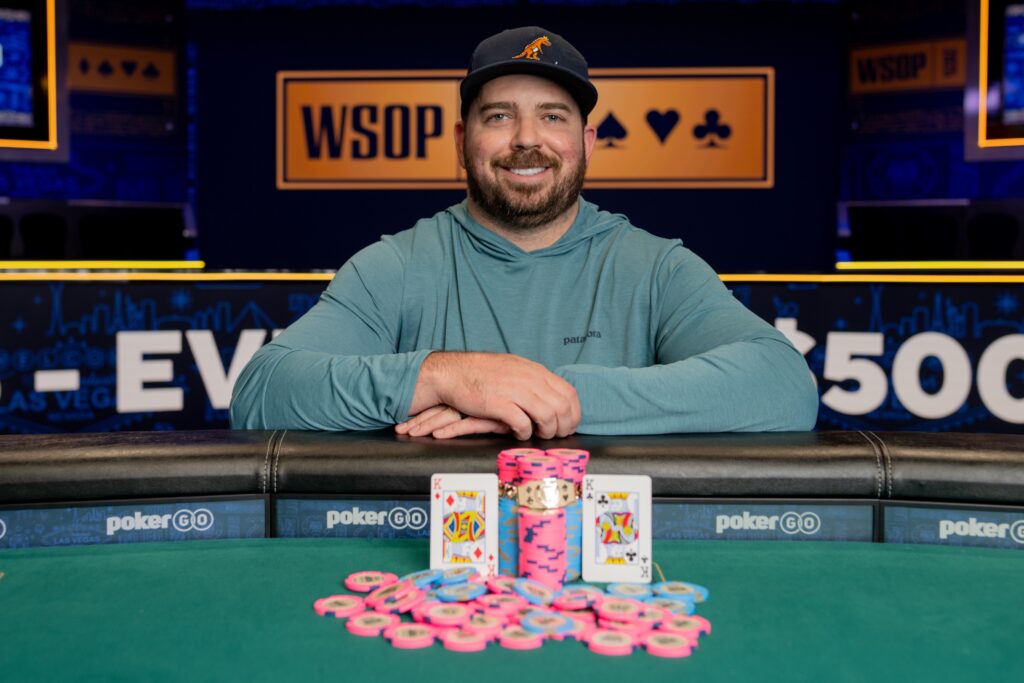 Mark Darner 2025 WSOP Event #29: $2,500 No-Limit Hold’em Bracelet Winner