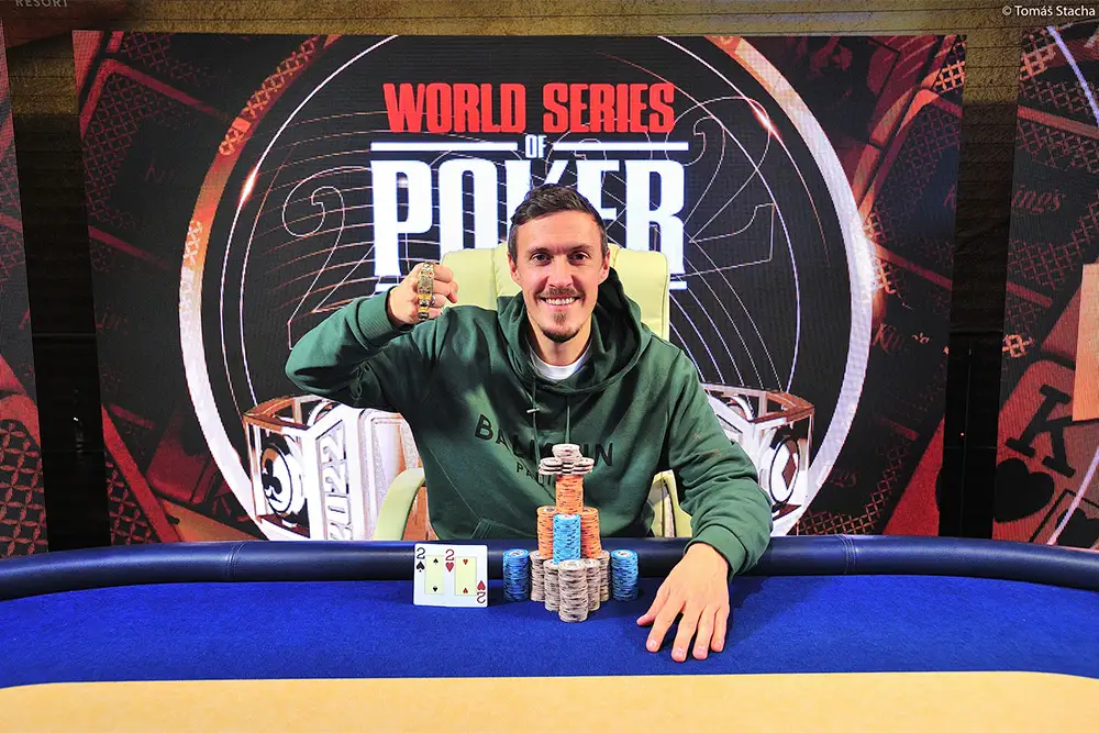 Professional footballer Max Kruse Scores First WSOP Bracelet