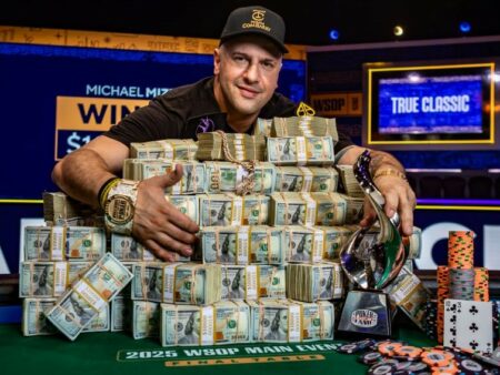 WSOP 2025: The Grinder’s Greatest Hour, Michael Mizrachi Wins 2025 WSOP Main Event and Joins Poker Immortality