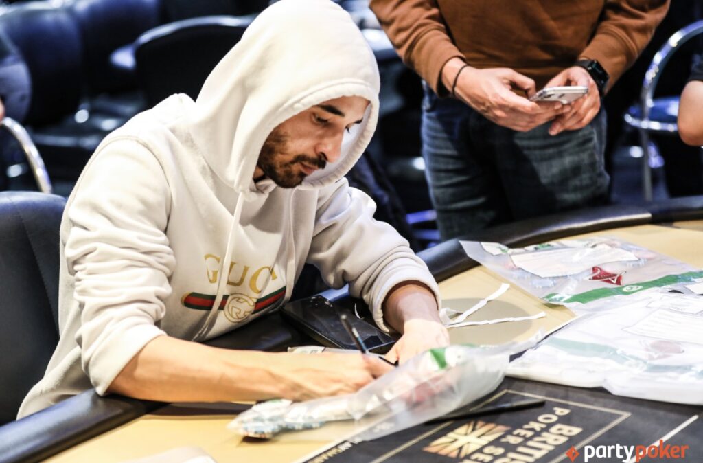 2025 PartyPoker Tour UK London £150 Mini Main Event Day 1c