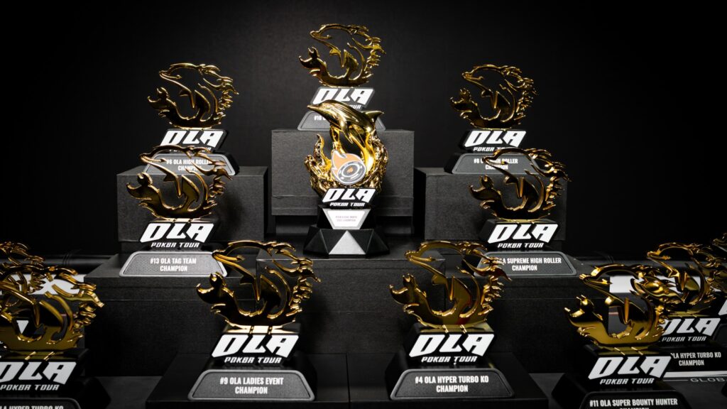 2025 Ola Poker Tour Taipei Trophies