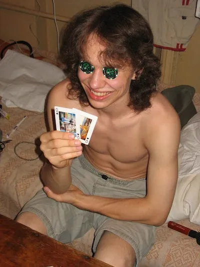 Oleg loving poker