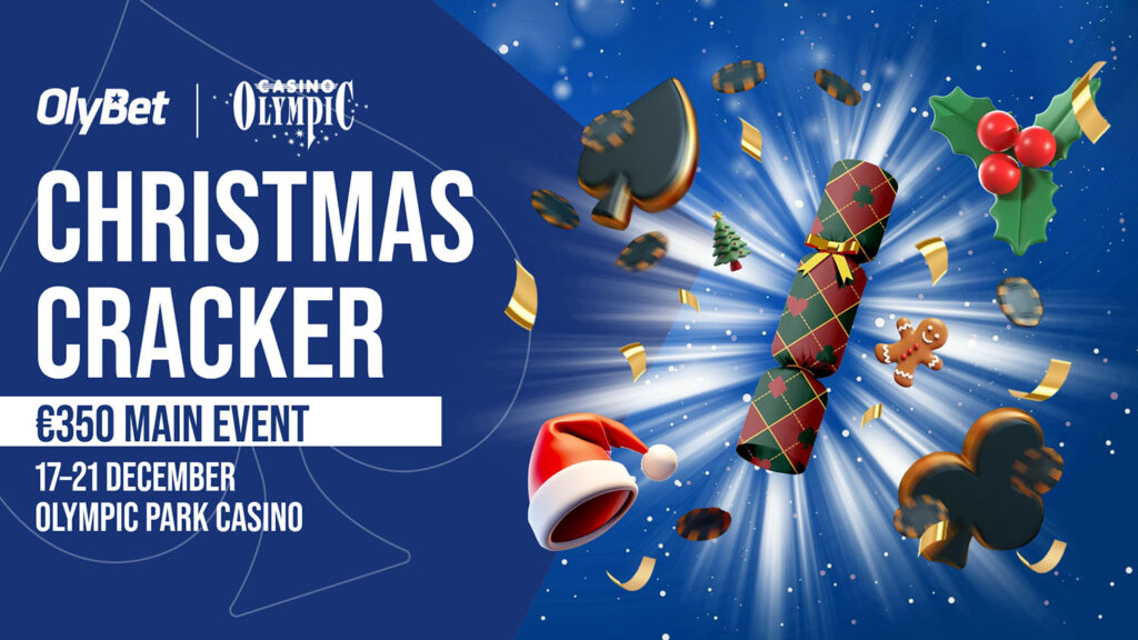 2025 OlyBet Christmas Cracker Banner
