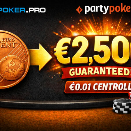 poker.pro Centroll on PartyPoker Spain this Saturday; 17x €150 Mini Main Event Tickets in the Pot
