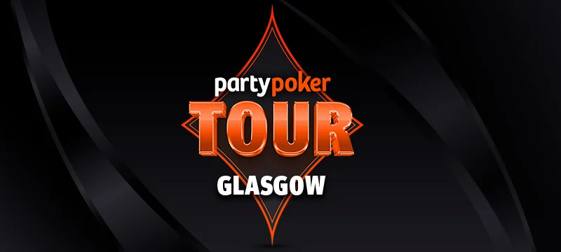 2025 PartyPoker Tour Glasgow Logo