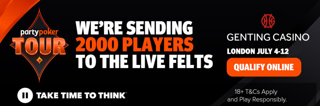 2026 PartyPoker Tour London Qualify