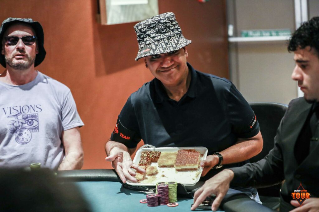 Asif Warris during the 2025 PartyPoker Tour Manchester. Photo: PartyPoker